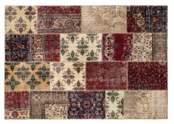 ORIENT PATCHWORK TEPPICH aus echten antiken Orientteppichen